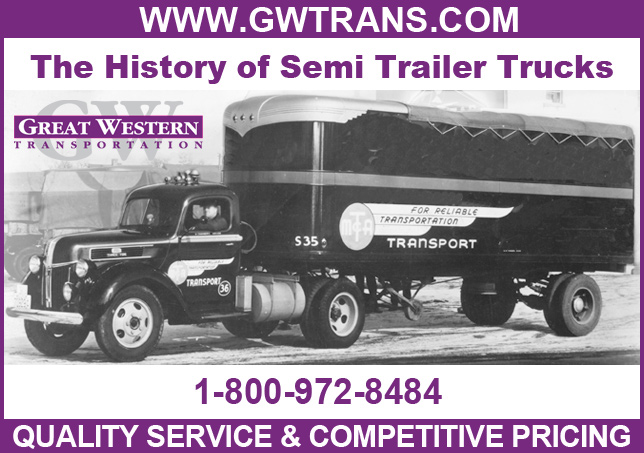 history semi trucks
